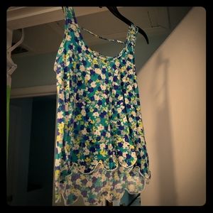 Summer Flowers Crop top